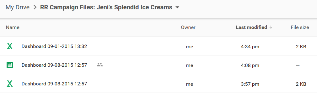 Google Drive Files