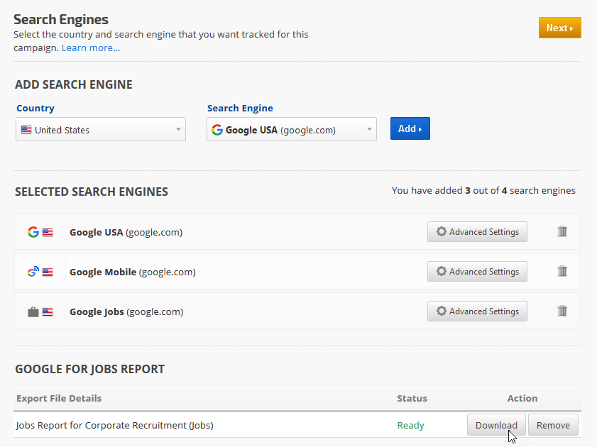 download Google Jobs report