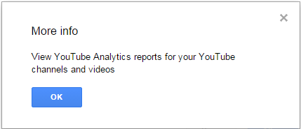 YouTube Permissions