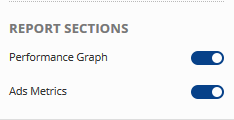 Bing Ads Report Sections
