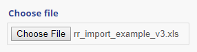 file selected