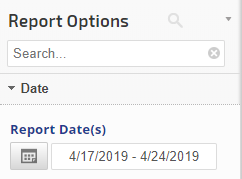 select dates