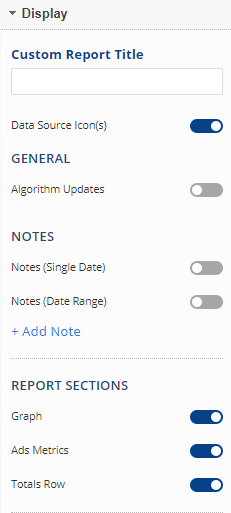 select display columns