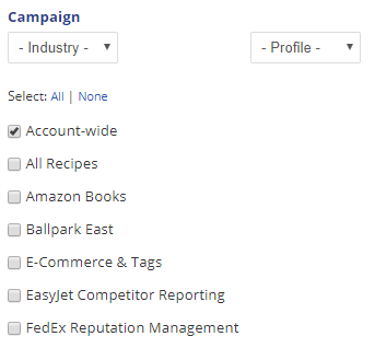 select campaigns