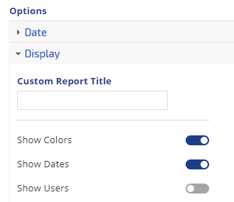 display settings
