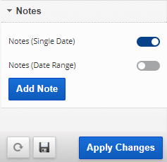 add events or notes