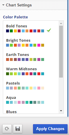 choose colors and save
