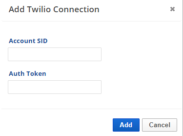 Twilio credentials