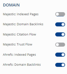 Show or hide report columns