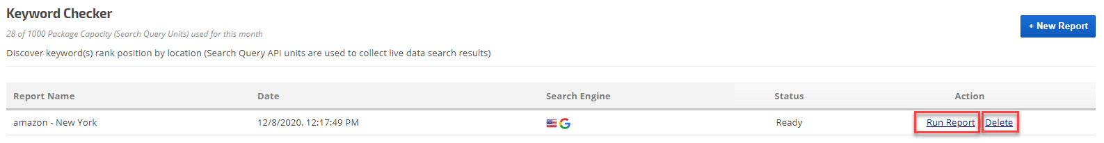 keyword checker tool full report