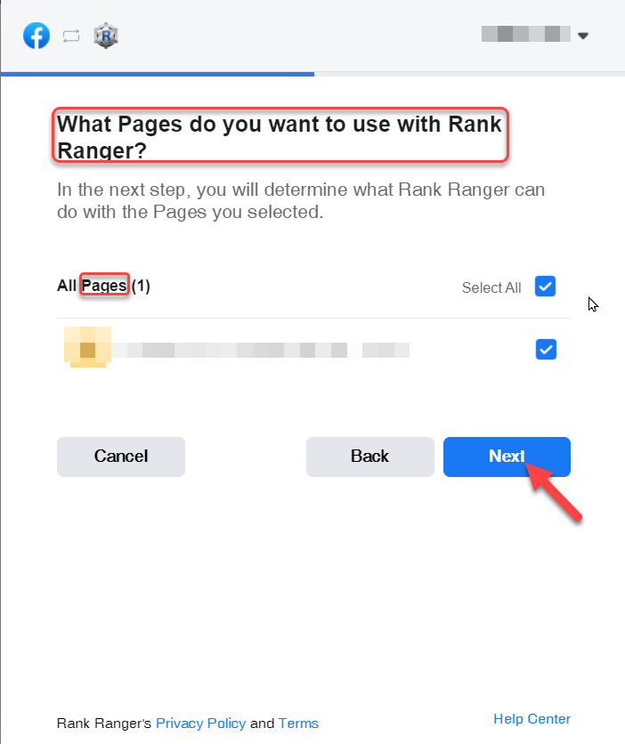 Facebook integration