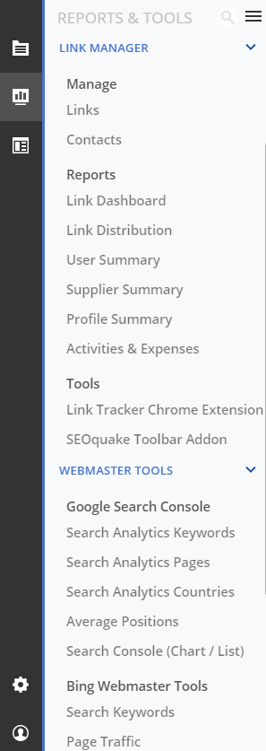 Rank Tracking Reports
