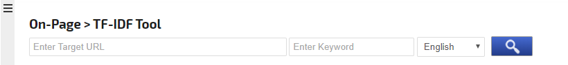 enter URL and keyword