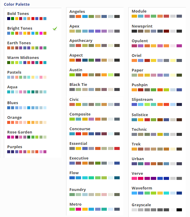 color palette