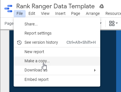 copy template