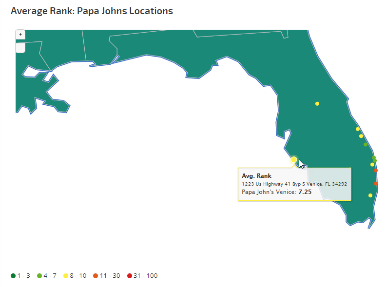 Geo Insights Location Map