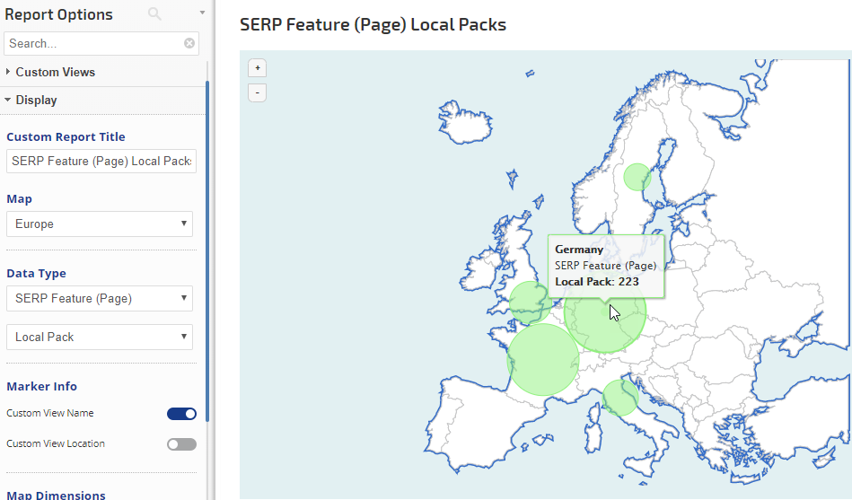 SERP Feature Page