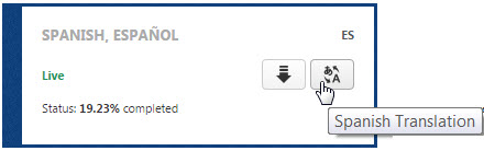 Access Online Translation Status